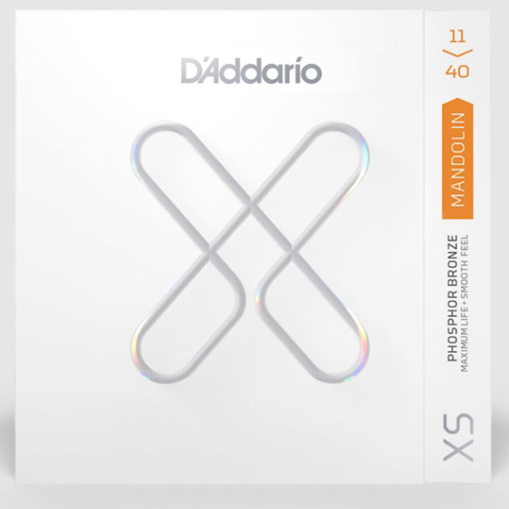 D'Addario XSM1140 XS Phosphor Bronze Mandolin Strings - .011-.040 Medium
