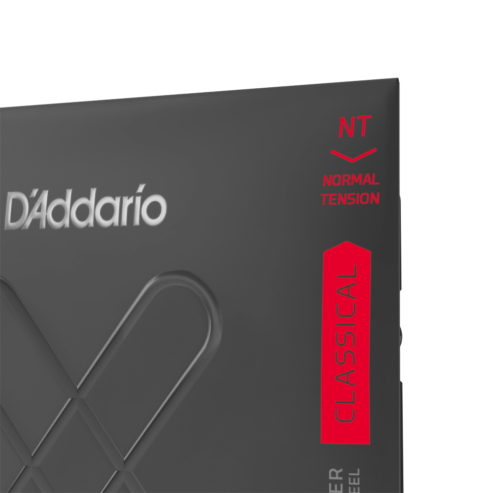 D'Addario XTC45 Normal Tension Silver Plated Classical Nylon Acoustic Guitar String Set