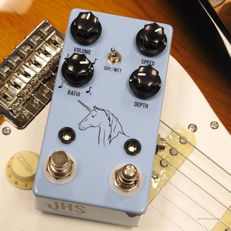 JHS Pedals Unicorn Tap-Tempo Vibrato V2 Pedal – Flipside Music