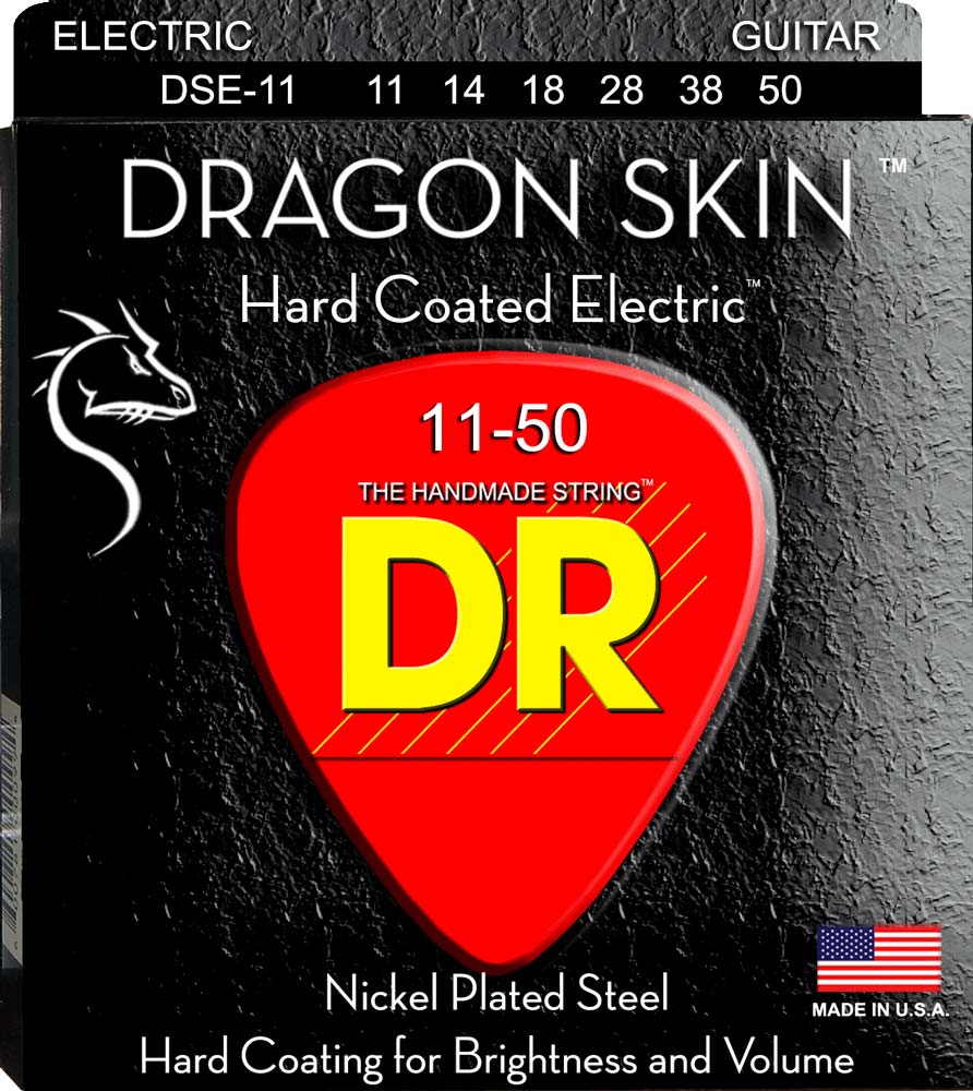 DR Strings Dragon Skin Electric Guitar Strings -  DSE-11/50 - Heavy