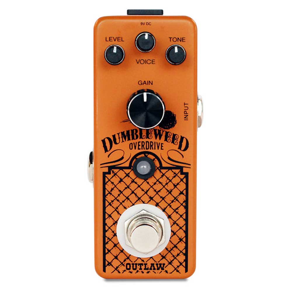 Outlaw Effects Dumbleweed D-Style Amp Overdrive Effects Pedal