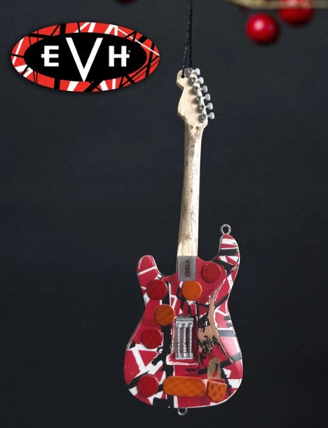 AXE HEAVEN 6" EVH Frankenstein Guitar Holiday Ornament