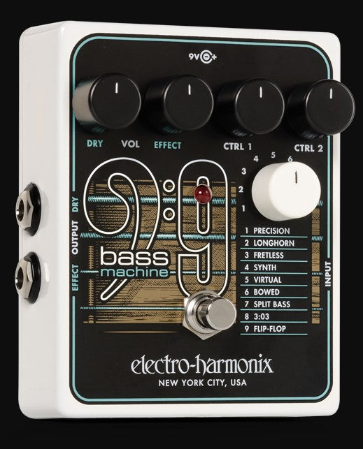 Electro-Harmonix Bass9 Bass Pedal Machine