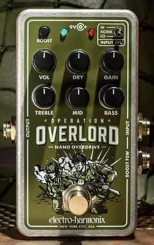 Electro-Harmonix Nano Operation Overlord | Allied Overdrive Pedal