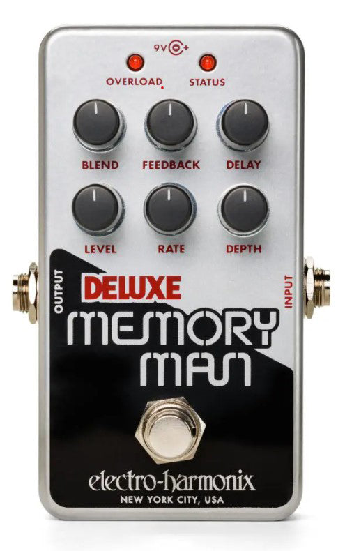 Electro-Harmonix Nano Deluxe Memory Man Analog Delay/Chorus/Vibrato Pedal