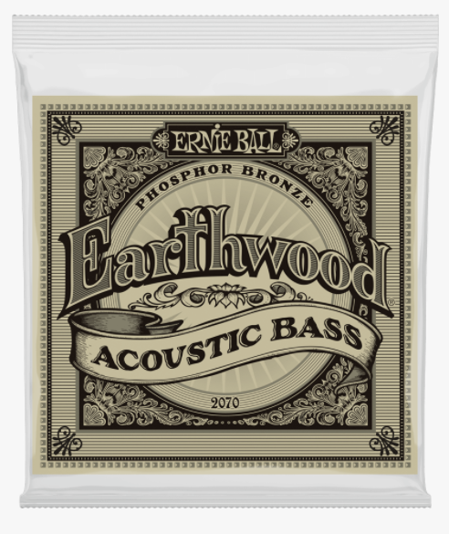 Ernie Ball Earthwood Phosphor Bronze Acoustic Bass Strings 45-95