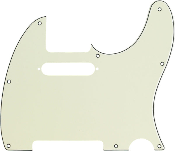 Fender 8-Hole Mount Multi-Ply Telecaster Pickguard - Mint Green