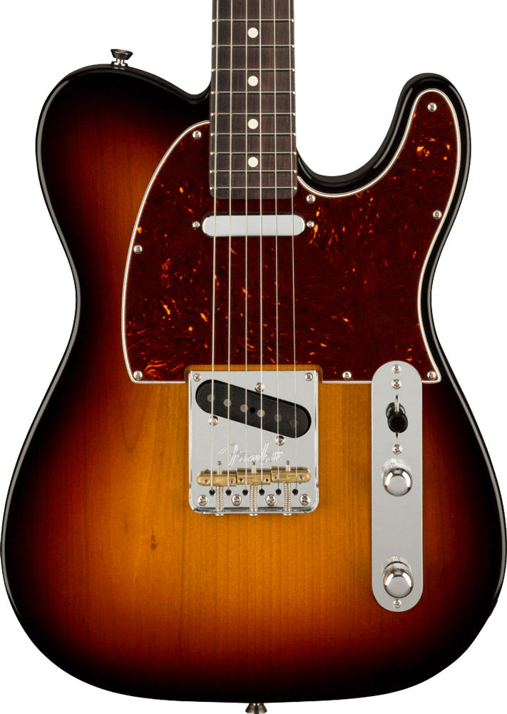 Fender American Professional II Telecaster - 3 Color Sunburst - Rosewood Fingerboard