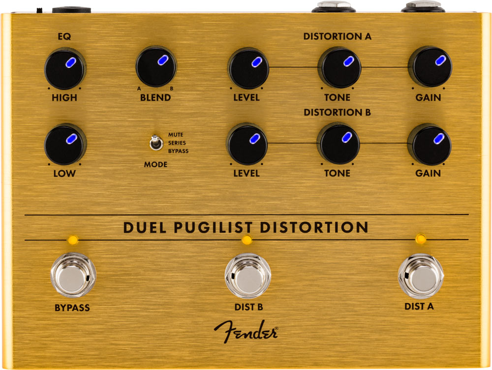 Fender Duel Pugilist Distortion Pedal