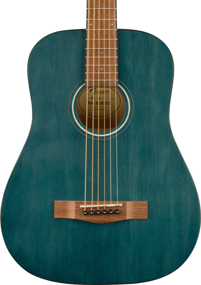 Fender FA-15 3/4 Scale Steel String Guitar - Blue