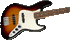 Fender Player Jazz Bass - 3 Color Sunburst - Pau Fingerboard