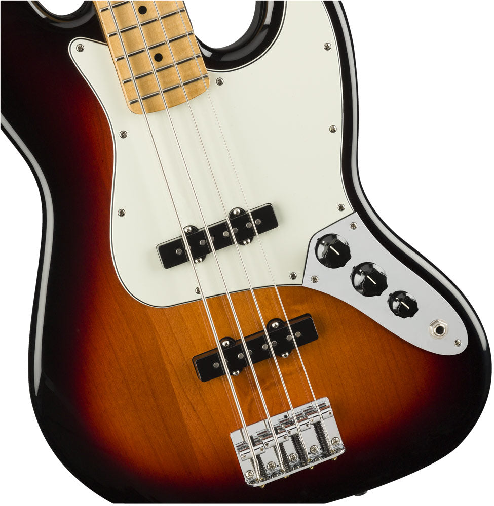 Fender Player Jazz Bass - 3 Color Sunburst - Maple Fingerboard