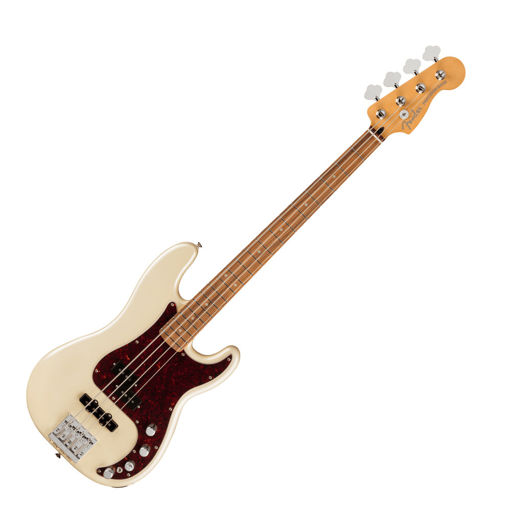 Fender Player Plus Precision Bass - Olympic Pearl – Flipside Music