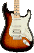 Fender Player Series Stratocaster HSS, 3 Color SunBurst