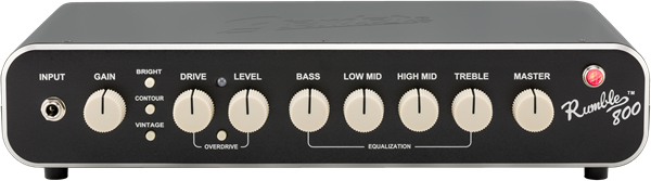 Fender Rumble 800 HD, 120V Bass Amplifier Head