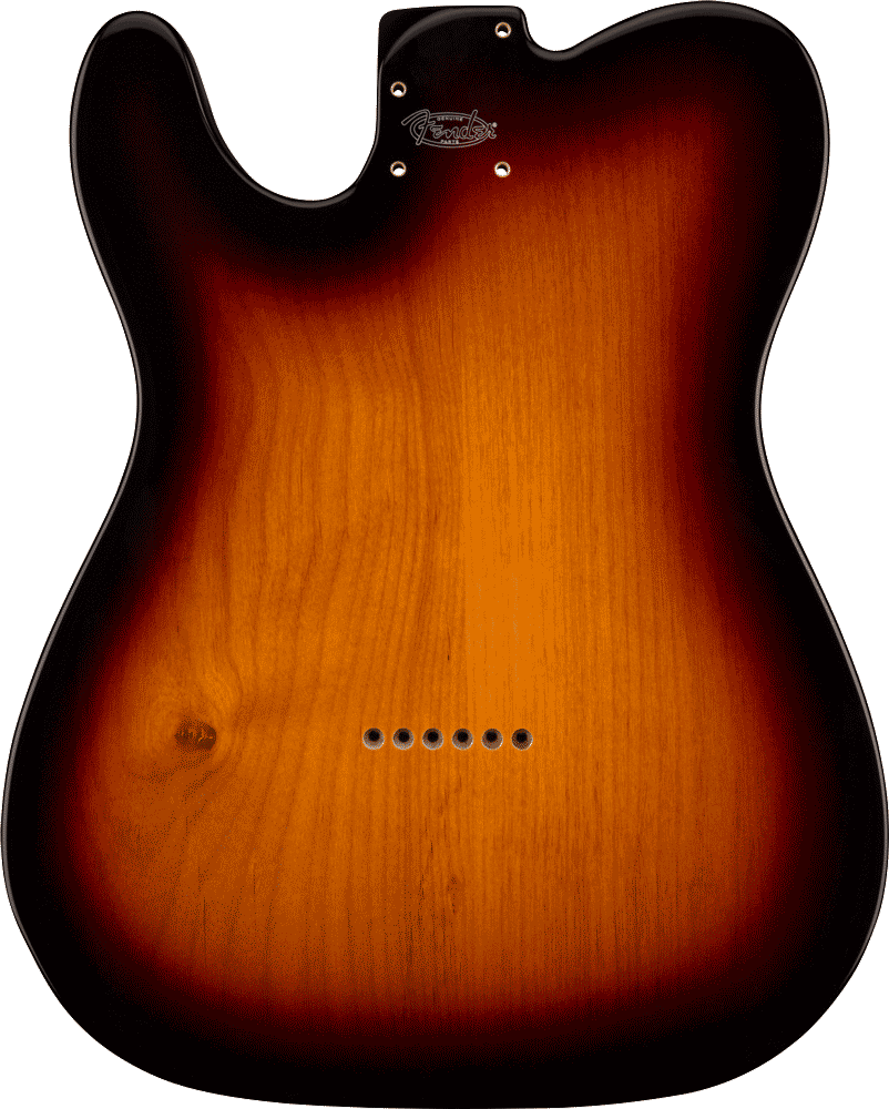 Telecaster Back Fender Deluxe Series Telecaster SSH Alder Body Modern Bridge Mount ...