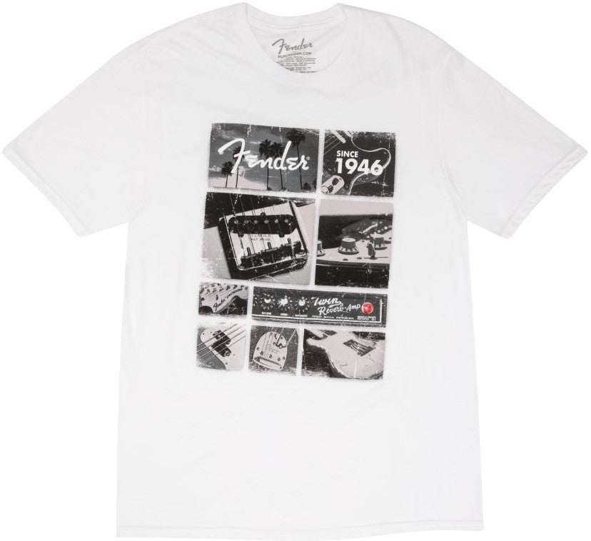 Fender Vintage Parts T-Shirt, White, XL