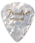 Fender 351 Shape Premium Pick Pack White Medium 12ct