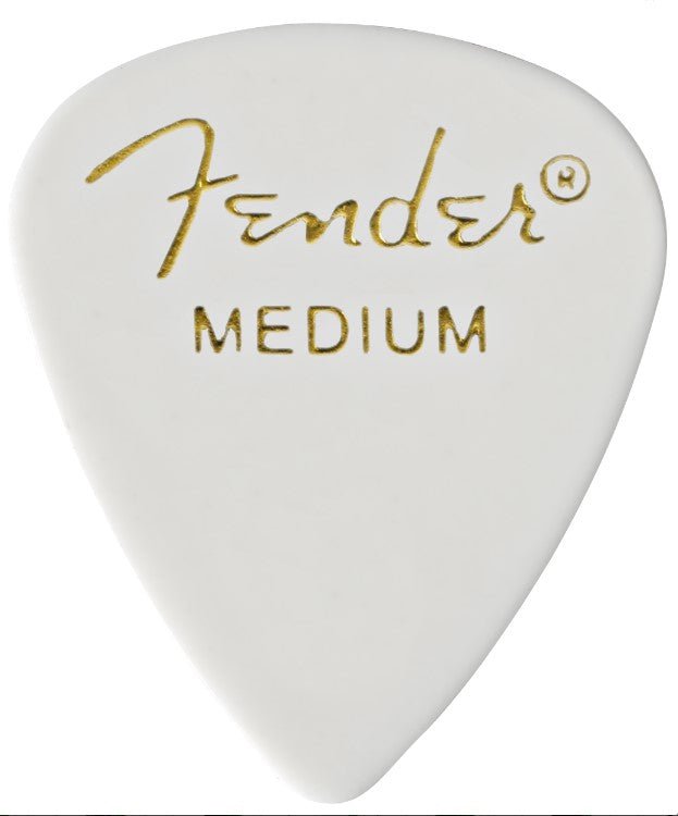 Fender White, 351 Shape, Medium (12)
