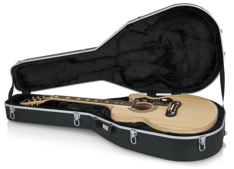 Gator Cases GC Guitar Series Jumbo Acoustic Guitar Case - Black