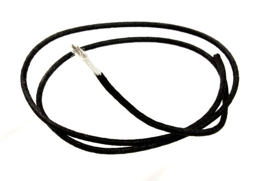Allparts GW-0820-023 Cloth Covered Stranded Wire - Black