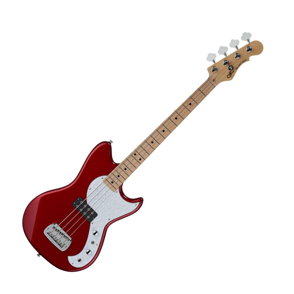 G&L Guitars Tribute Series Fallout Shortscale Bass - Candy Apple Red