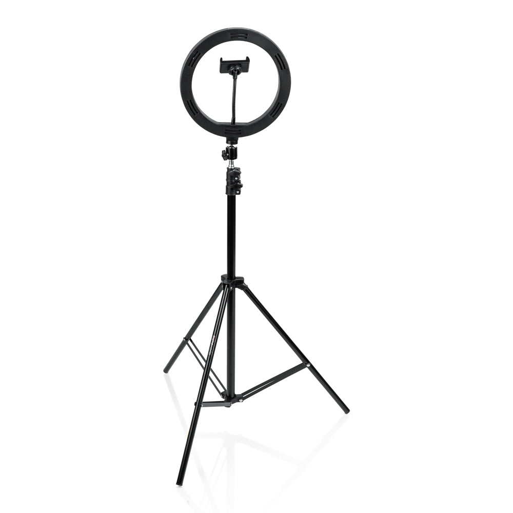 Gator Frameworks Ring Light Tripod Stand W/ Phone Clamp