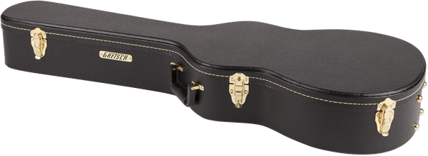 Gretsch G6296 Round Neck Resonator Guitar Flat Top Case - Black