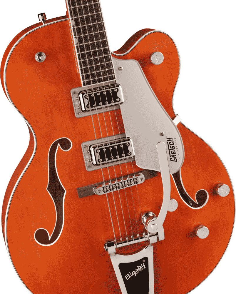 Gretsch Guitars G5420T Electromatic Classic Hollow Body Single-Cut with Bigsby, Orange Stain