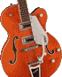 Gretsch Guitars G5420T Electromatic Classic Hollow Body Single-Cut with Bigsby, Orange Stain