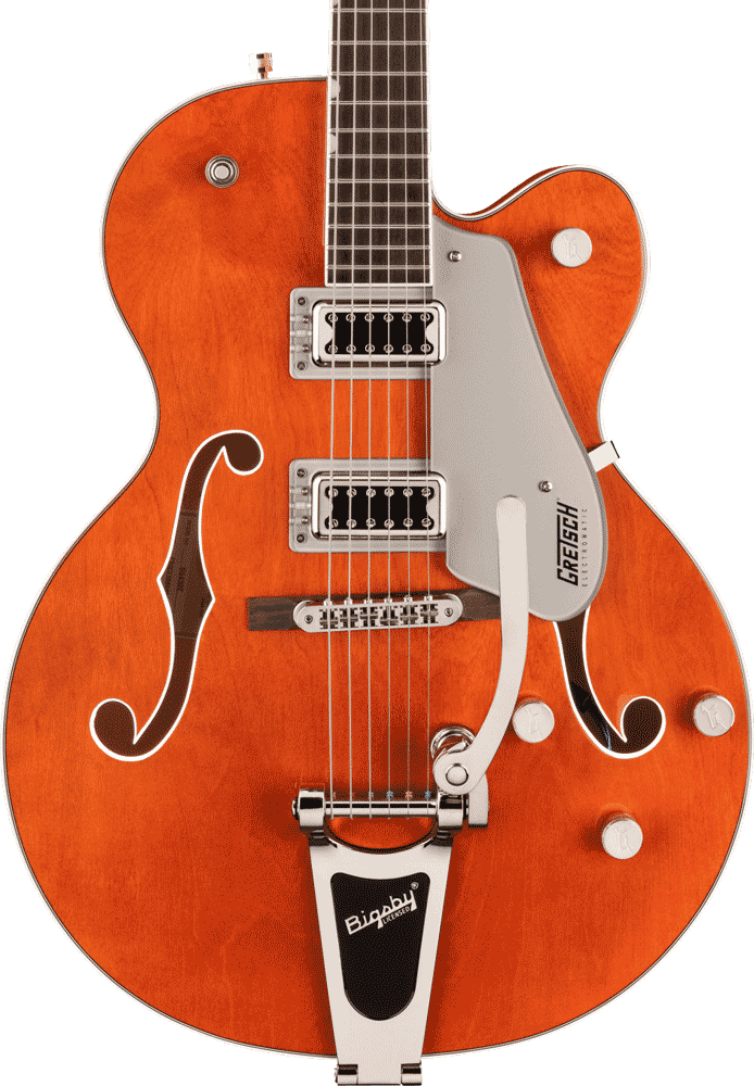 Gretsch Guitars G5420T Electromatic Classic Hollow Body Single-Cut with Bigsby, Orange Stain