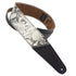 Henry Heller 2.5" Wide Two-Tone Garment Leather Strap - Boa with Black