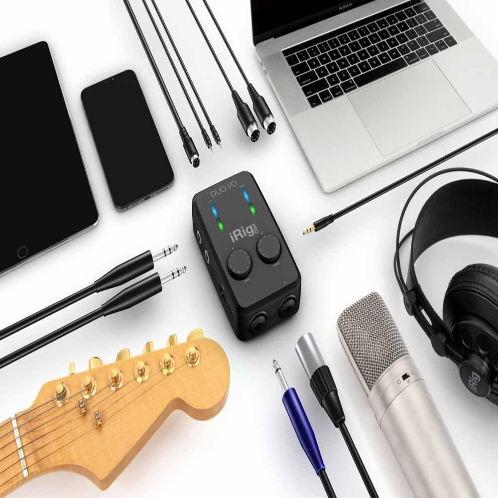 IK Multimedia iRig Pro DUO I/O 2-channel Audio Interface with MIDI