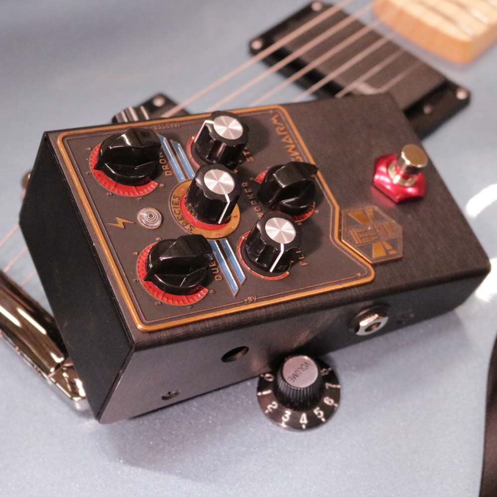 guitar harmonizer pedal Beetronics Swarm Fuzz Harmonizer Pedal