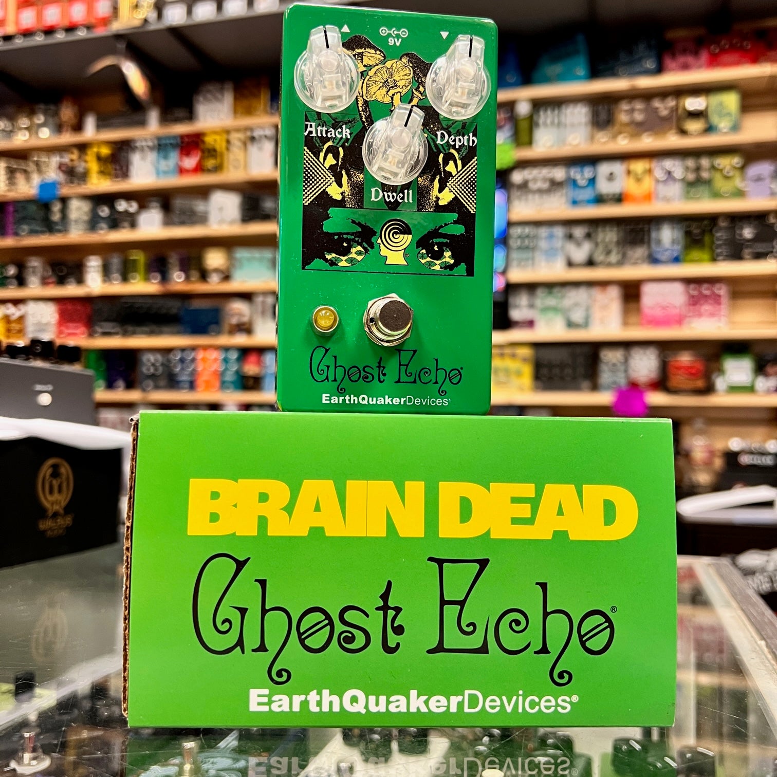 EarthQuaker Devices Brain Dead Ghost Echo Pedal