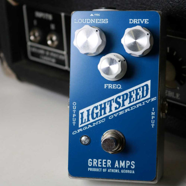 Greer Amps Lightspeed Organic Overdrive Pedal – Flipside Music
