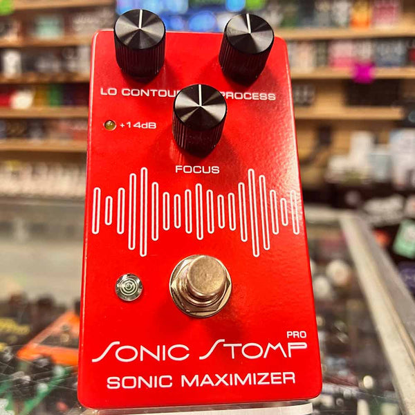bbe sspro sonic stomp pro pedal BBE Sound Sonic Stomp Pro Maximizer
