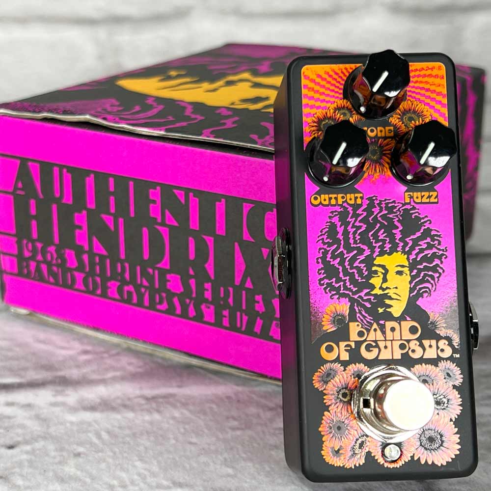 Dunlop Authentic Hendrix '68 Shrine Series Band of Gypsys Fuzz Pedal
