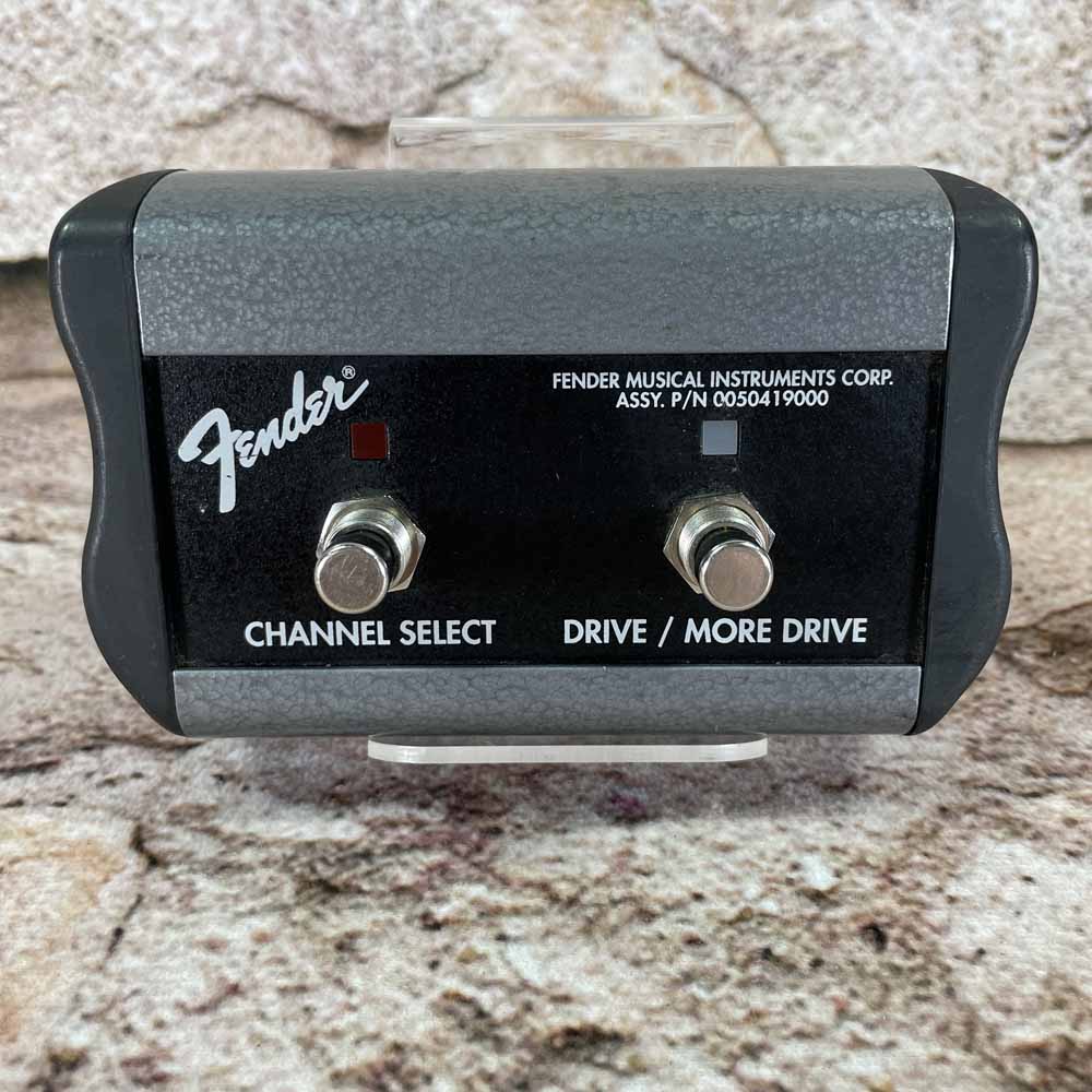 Used:  Fender 2-Button Drive/More Drive Footswitch