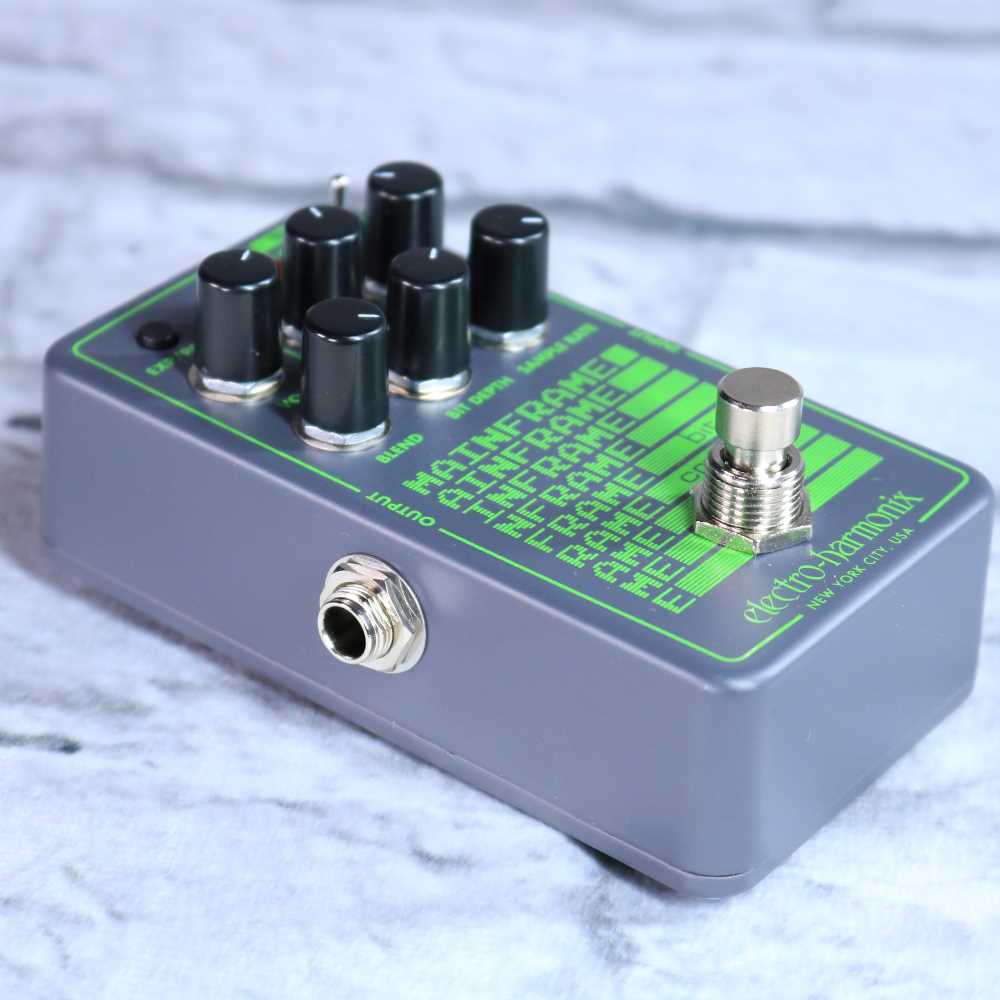 bitcrusher guitar pedal Electro Harmonix Mainframe Bit Crusher Pedal