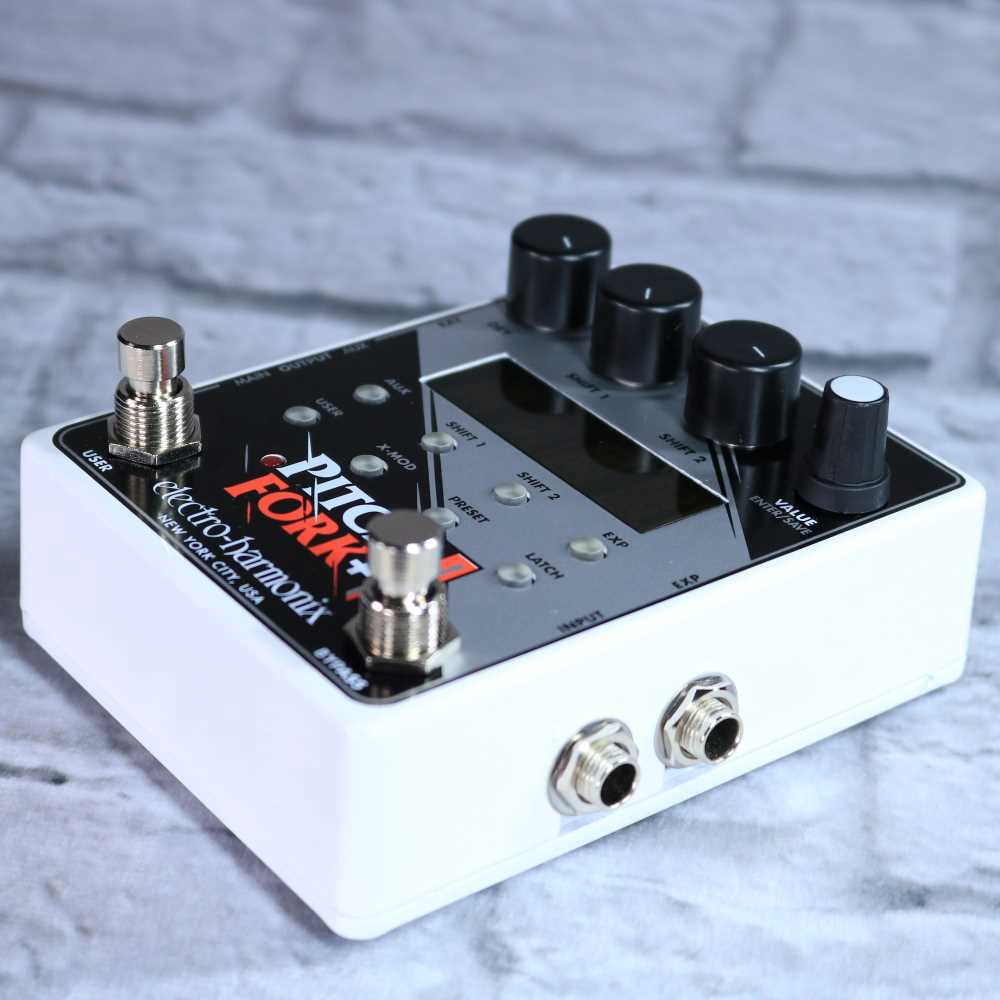 Electro-Harmonix Pitch Fork Plus+ Polyphonic Pitch Shifter/Harmony Pedal