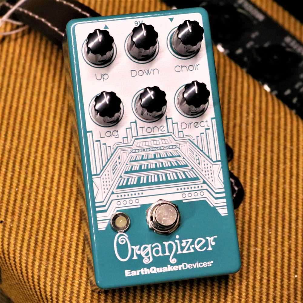 EarthQuaker Devices Organizer Polyphonic Organ Emulator Guitar Effects Pedal