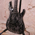 Used:  Schecter C-1 Silver Mountain Electric Guitar - Silver/Black