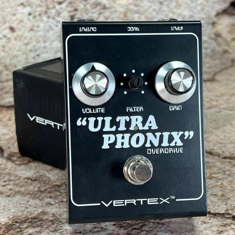 Used:  Vertex Effects Ultraphonix Overdrive Pedal