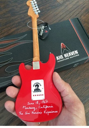 AXE HEAVEN Jimi Hendrix Mini Fender™ Strat™ Monterey Guitar Model