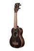 Kala Striped Ebony Soprano Ukulele
