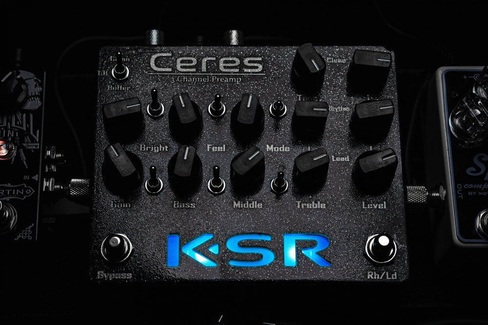 KSR Amplification - Ceres – 3 Channel Preamp Pedal