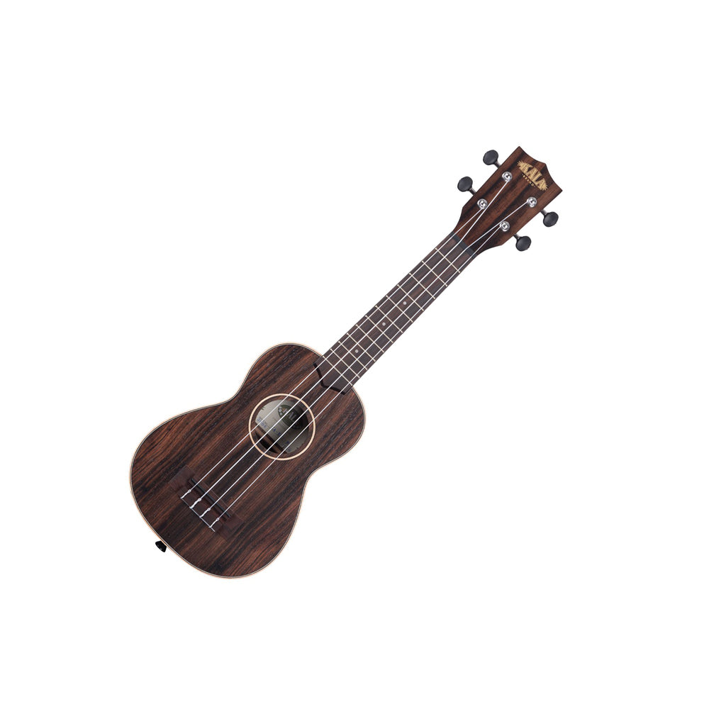 Kala Striped Ebony Soprano Ukulele