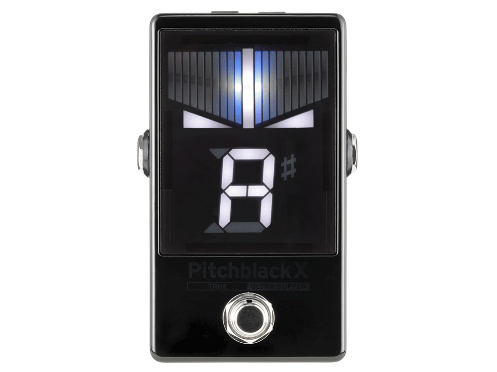 tuner pedal with buffer Korg Pitchblack X Pedal Tuner