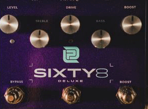 LPD Pedals Sixty8 Deluxe Overdrive Pedal